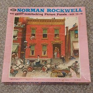 Norman Rockwell "The Street" Puzzle